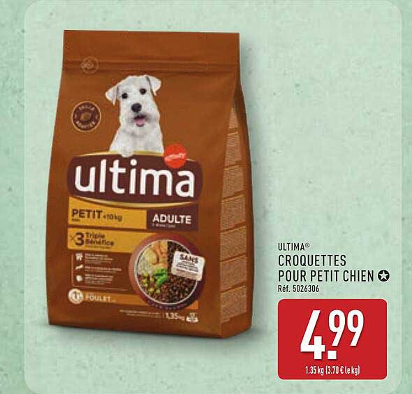ULTIMA CROQUETTES POUR PETIT CHIEN