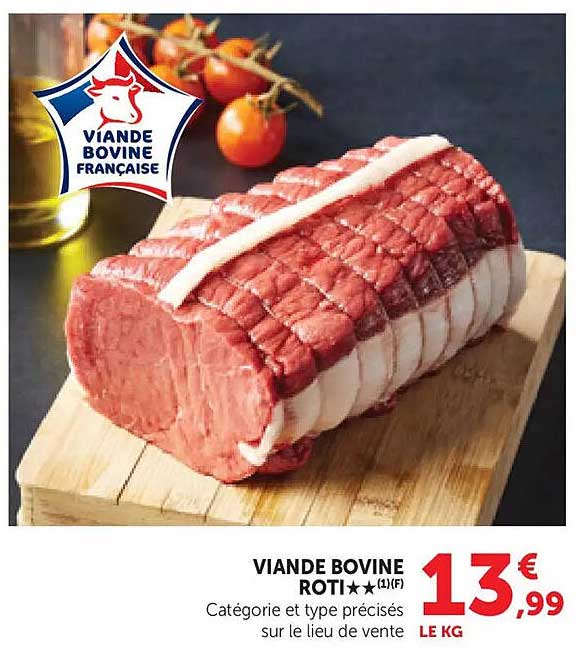 VIANDE BOVINE ROTI★★(1)(F)