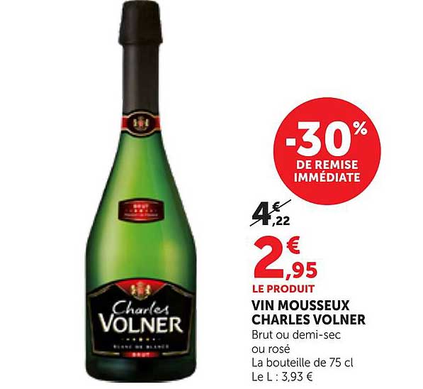 VIN MOUSSEUX CHARLES VOLNER