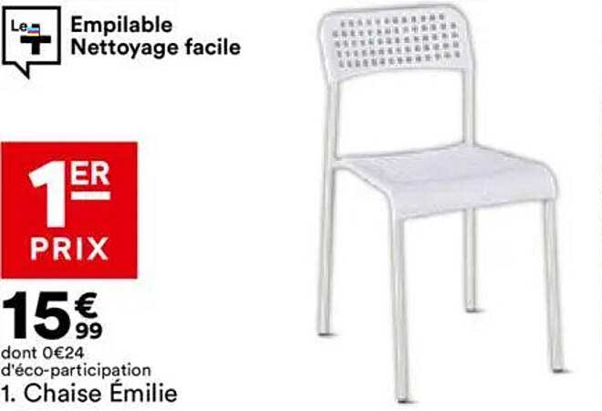 1. Chaise Émilie
