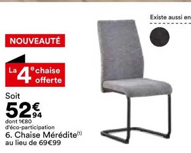6. Chaise Mérédite