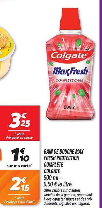 BAIN DE BOUCHE MAX FRESH PROTECTION COMPLÈTE