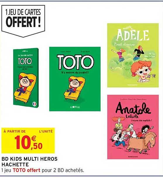 BD KIDS MULTI HEROS HACHETTE