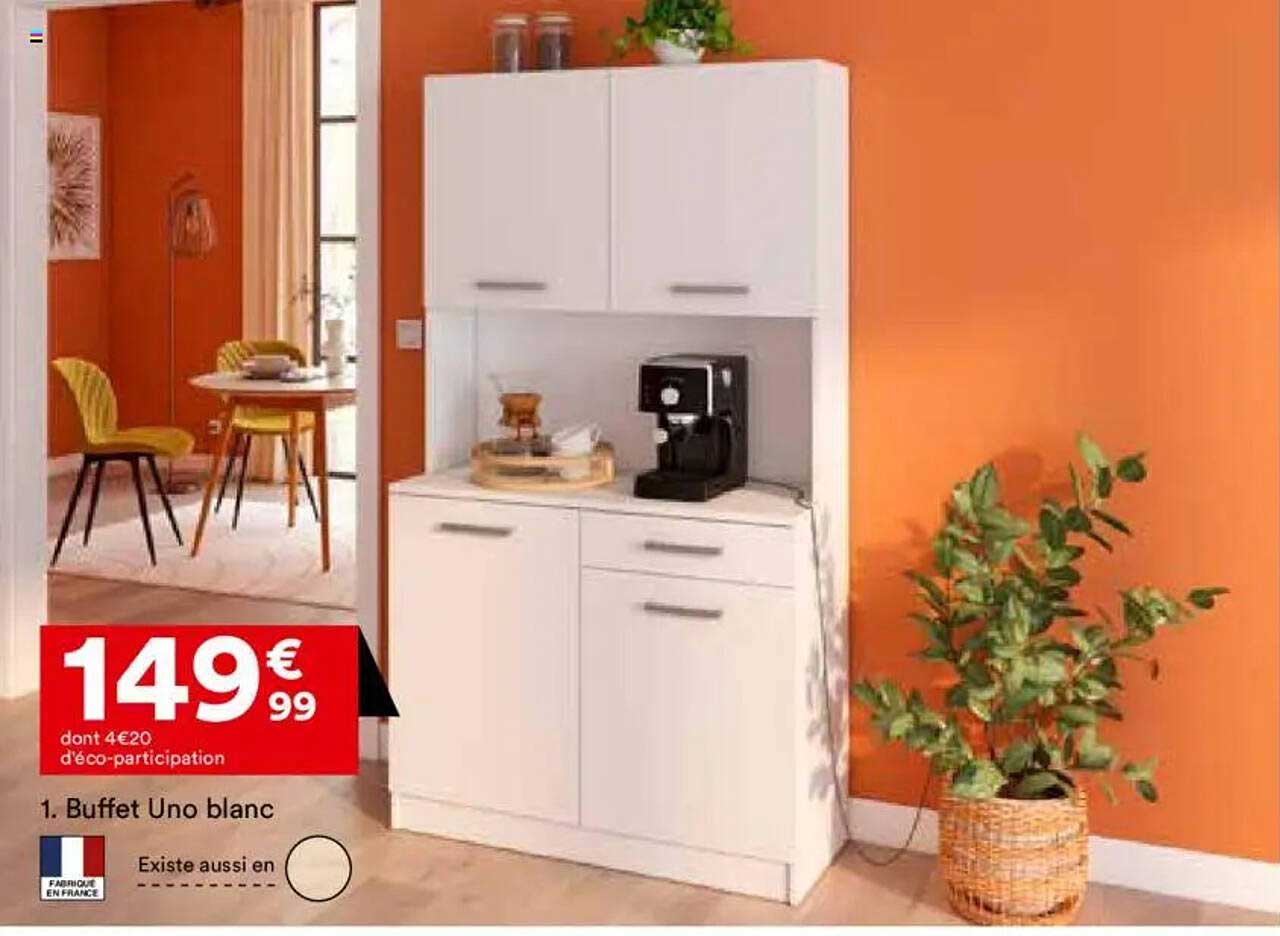 Buffet Uno blanc