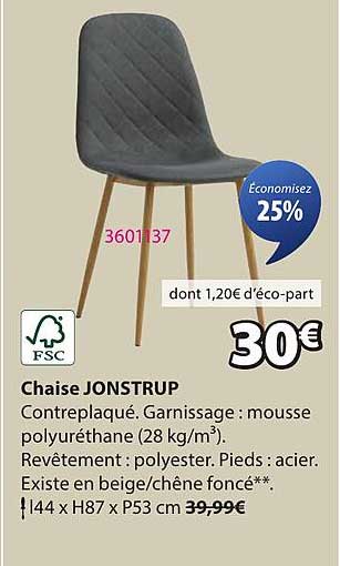 Chaise JONSTRUP