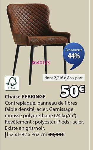 Chaise PEBRINGE
