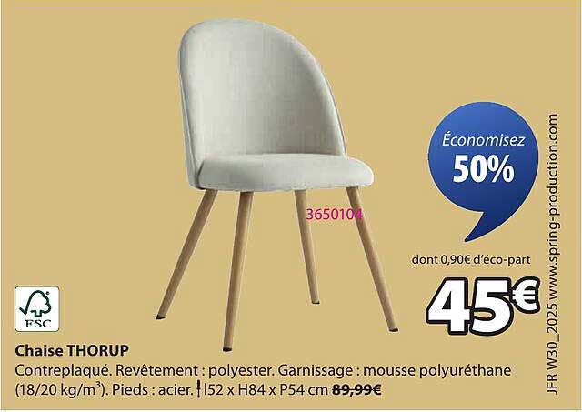 Chaise THORUP
