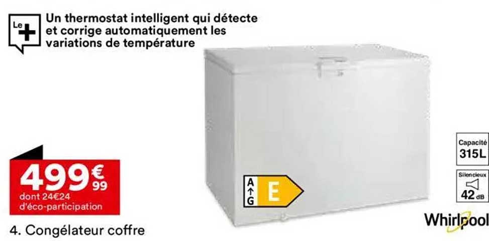 Congélateur coffre