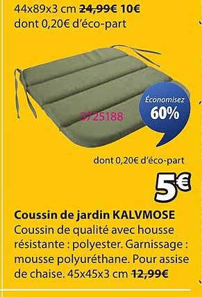 Coussin de jardin KALVMOSE