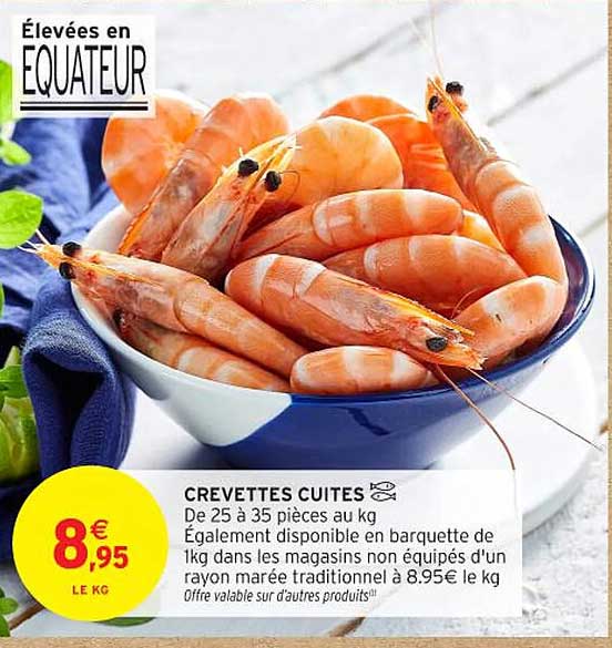 CREVETTES CUITES
