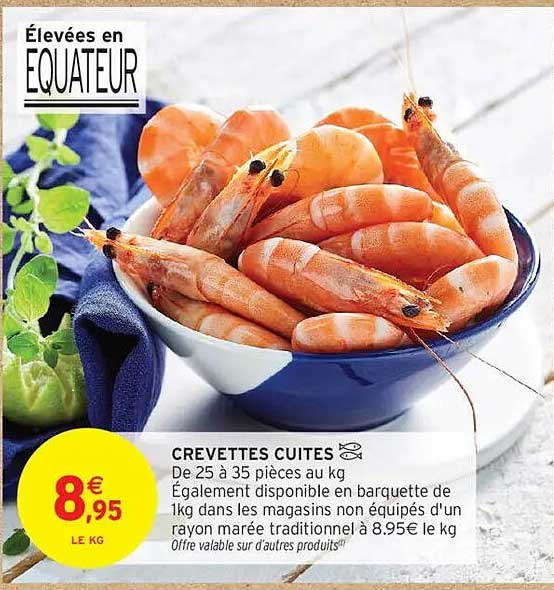 CREVETTES CUITES