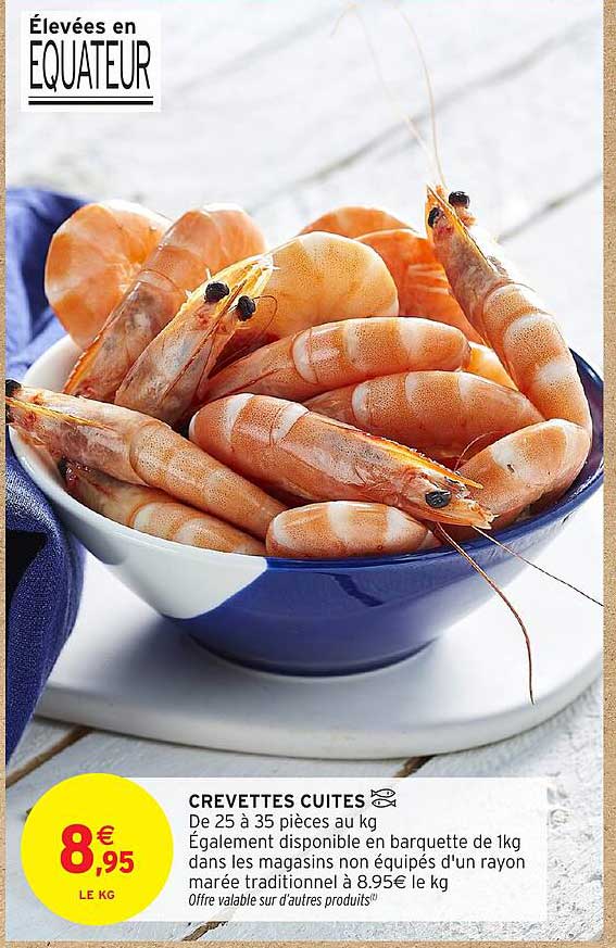 CREVETTES CUITES