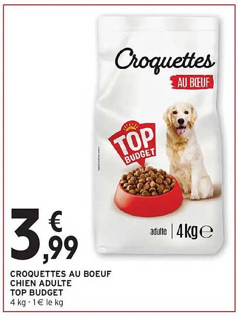 CROQUETTES AU BOEUF CHIEN ADULTE
