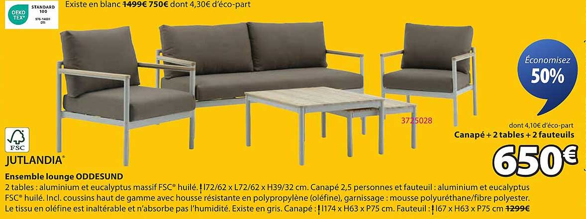 Ensemble lounge ODDELSUND