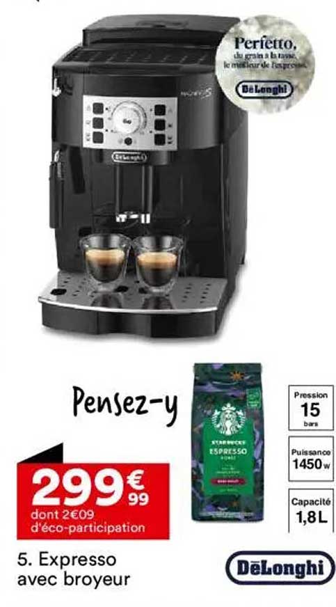Expresso avec broyeur