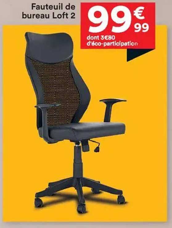 Fauteuil de bureau Loft 2