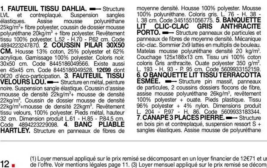 FAUTEUIL TISSU DAHLIA.