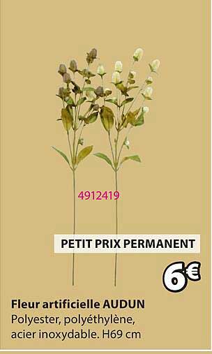Fleur artificielle AUDUN
