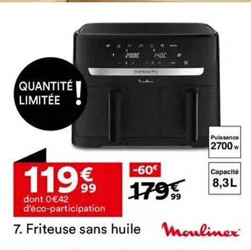 Friteuse sans huile