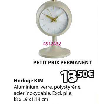 Horloge KIM