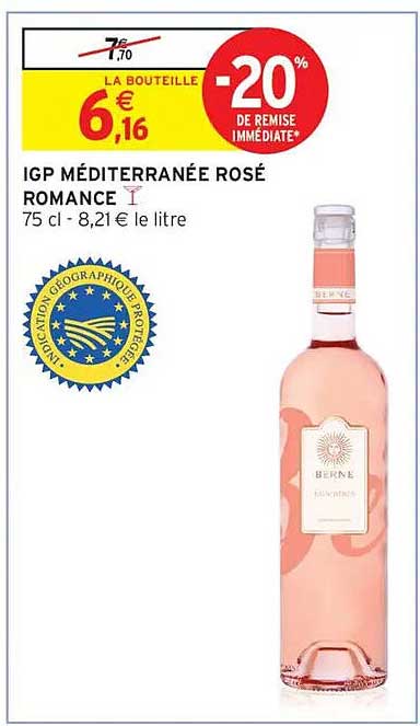 IGP MÉDITERRANÉE ROSÉ ROMANCE