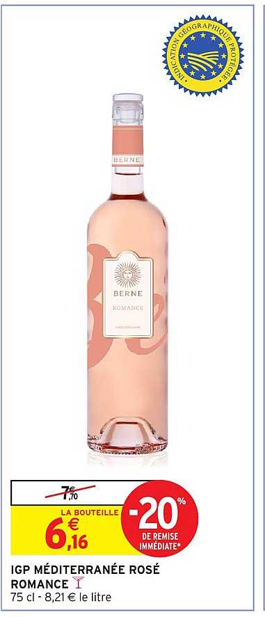 IGP MÉDITERRANÉE ROSÉ ROMANCE