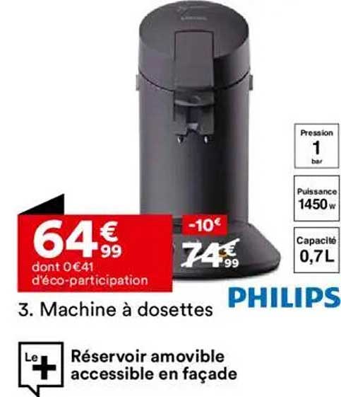 Machine à dosettes
