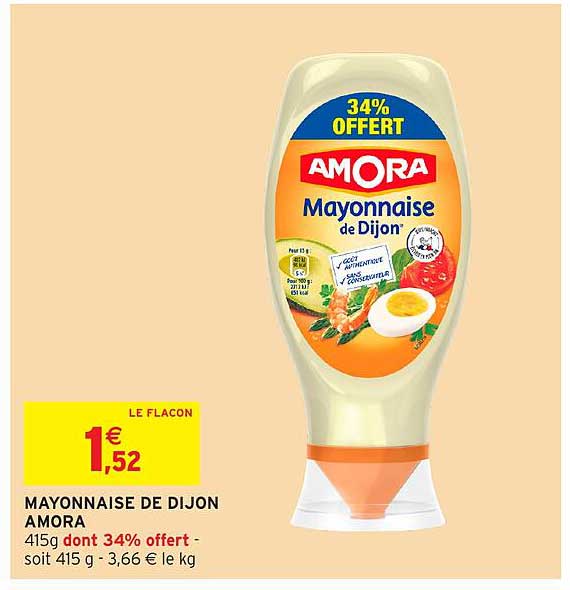 MAYONNAISE DE DIJON AMORA