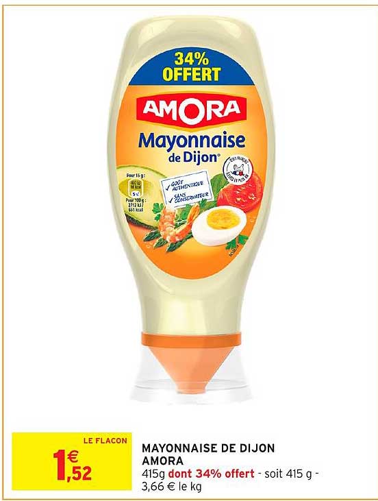MAYONNAISE DE DIJON AMORA