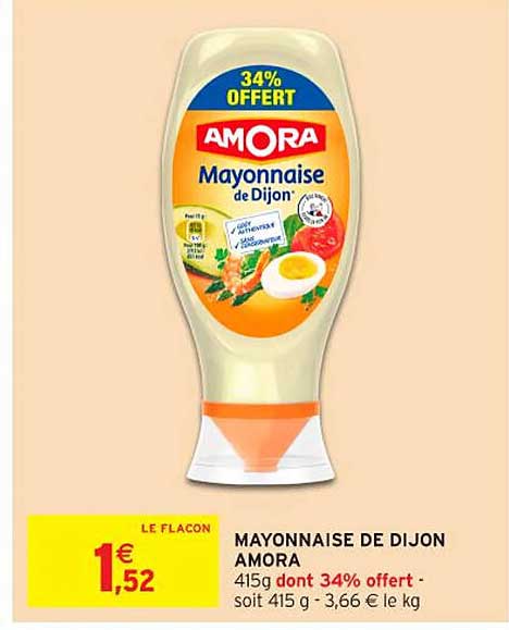MAYONNAISE DE DIJON AMORA