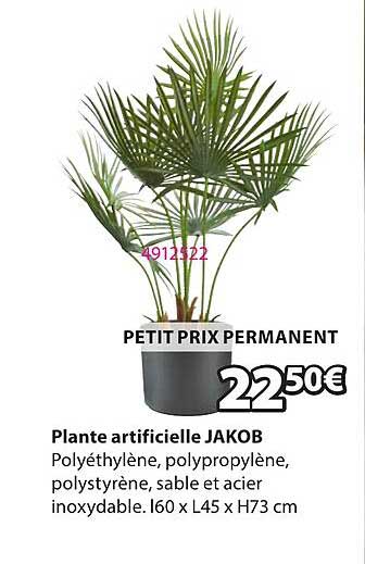 Plante artificielle JAKOB