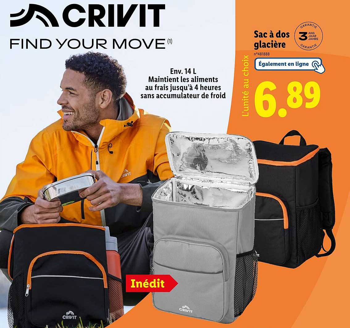 Sac à dos glacière