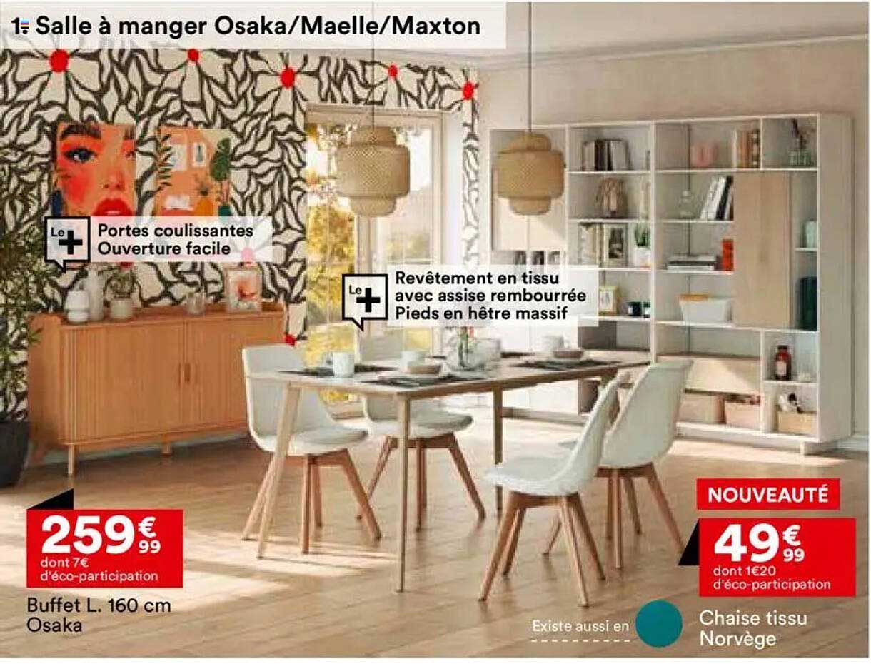Salle à manger Osaka/Maelle/Maxton