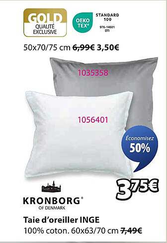 Taie d’oreiller INGE