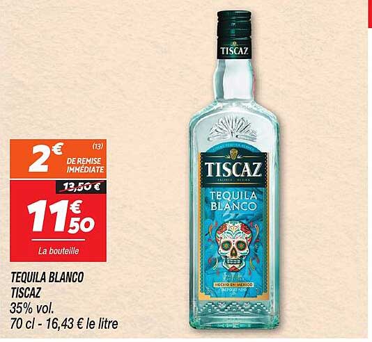 TEQUILA BLANCO TISCaz