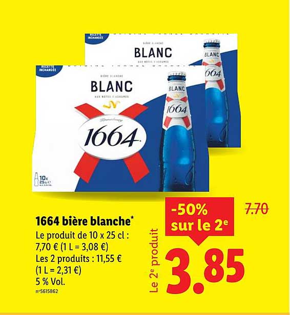 1664 bière blanche*