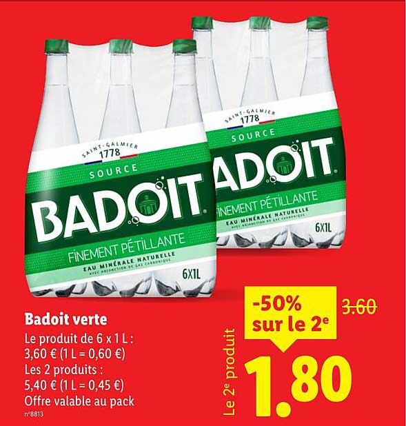 Badoit verte