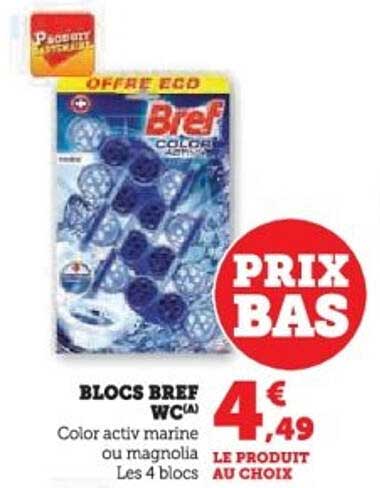 BLOCS BREF WC