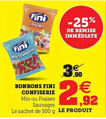 BONBONS FINI CONFISERIE