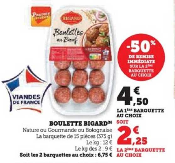 BOULETTE BIGARD