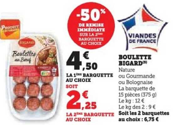 BOULETTE BIGARD
