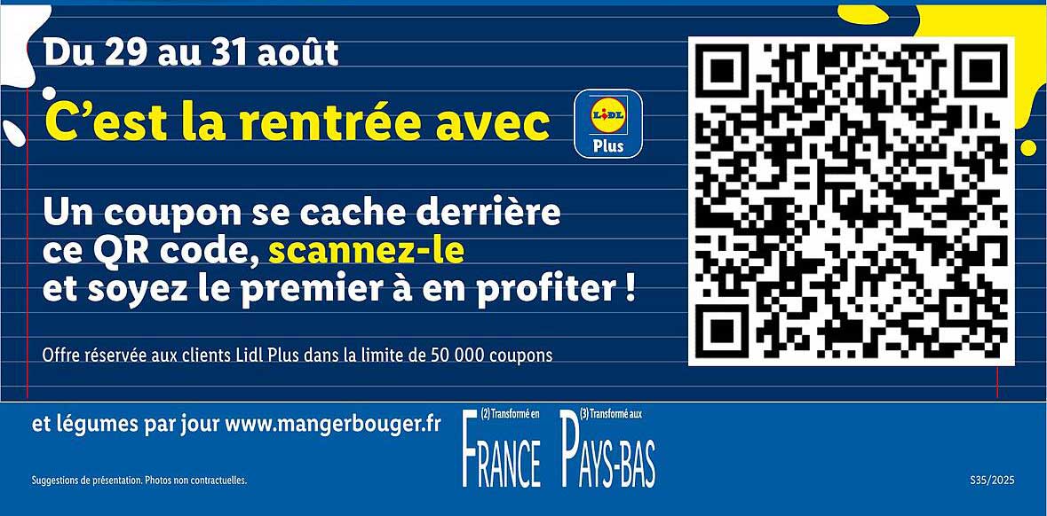 C’est la rentrée avec Lidl Plus
