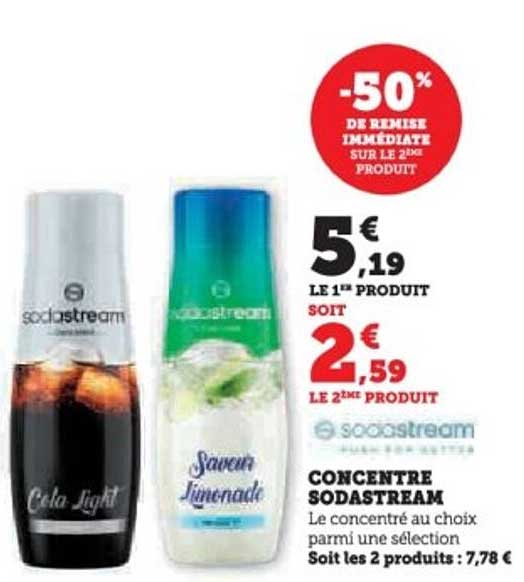 CONCENTRÉ SODASTREAM