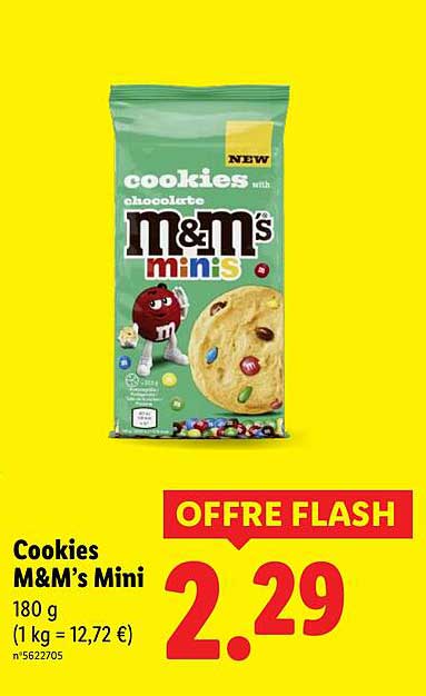 Cookies M&M’s Mini
