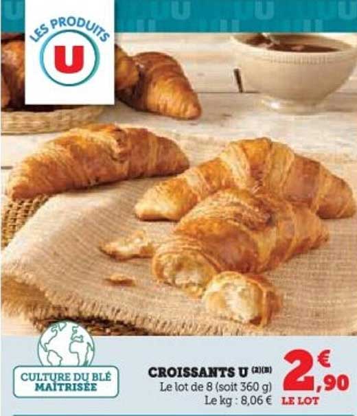 CROISSANTS U (210 g)