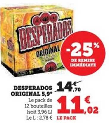 DESPERADOS ORIGINAL 5,9°