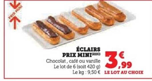 ÉCLAIRS PRIX MINI
