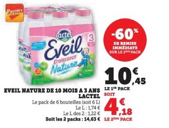 EVEIL NATURE DE 10 MOIS A 3 ANS LACTEL
