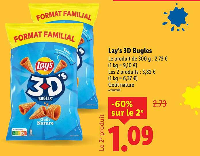 Lay’s 3D Bugles