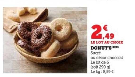 LE LOT AU CHOIX DONUTS